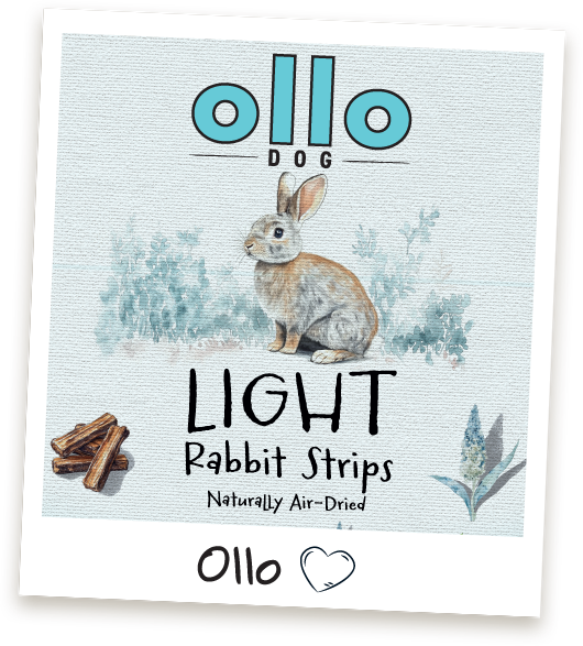 Przysmaki dla psa Ollo Light Rabbit Strips w Sklepie Ollo
